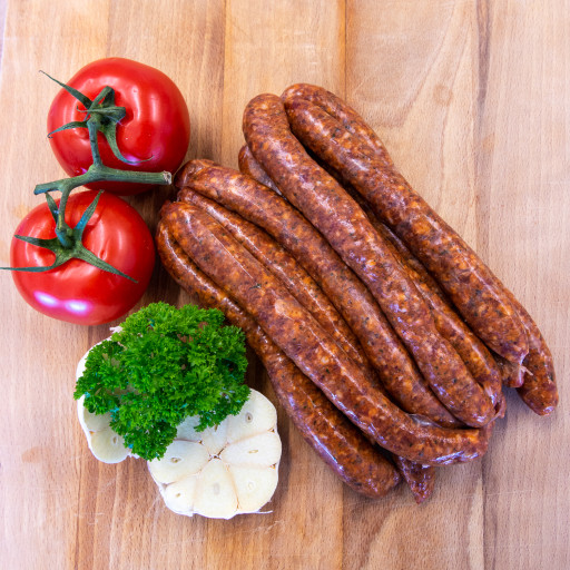 Merguez Sausages From Our Home Reared Lambs